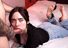 Deep in Her Mouth, Then Deep in Her Pussy – No Mercy