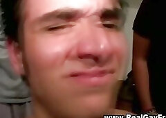 Pledge gets hazed into gay frat