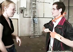Intensive Dutch mother I'd like to fuck with glasses gets drilled hard and coarse here. From the amazing Dutch Dreams.