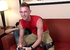 Str8 To Gay: Muscle Jack enjoying big dick guy