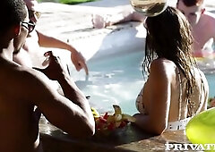 Outdoor Interracial Fuckfest Gone Wild! Anya Krey, Talia Mint, Scarlet & Anastasia Brokelyn Do Blowjobs, fingering, cunt eating & of course so