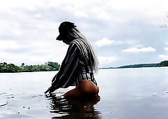 SUNNY SATURDAY! SAFADO MARRIED ATE THE SLUT'S BUTT IN THE LAGOA