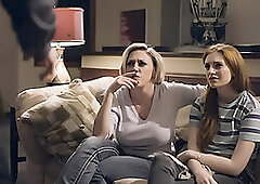 Older couple exchange to engage in group sex