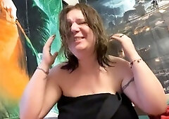 Bts, nerdy milf, out of the shower