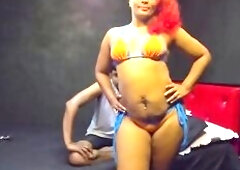 Lumenus Orange & Blue Bikini Try On With Spouse Nilmini Sheron & Dushantha Don
