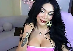 MILF with Big Boobs enjoying herself on cam