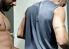 Andr Miilk, Xavierdotbr - the guy was looking at me during training, I took him to the bathr