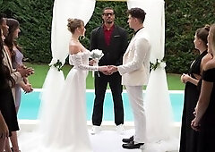 Whore Bride Wedding 3some