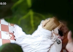 Horny fat arab housewife fingered on amateur hidden cam