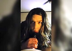 Hot CD Gives wife Blow job.