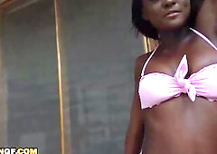 Bubble Ass Black GF Anal Railed Coarse POV In All Fours In Wicked Interracial Sex Tape