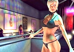 Night club, stripper club