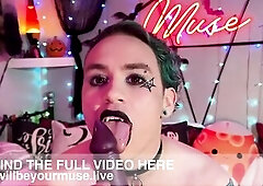 Femboy Vampire Oral sex