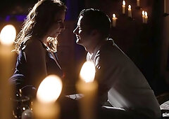 Nighttime fuck in the doggy style with a gorgeous Antonia Sainz