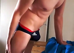 Team GB Olympic Speedo wank