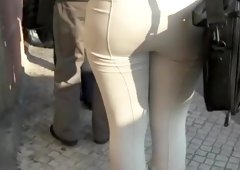 Stalking a hot looking tight butt