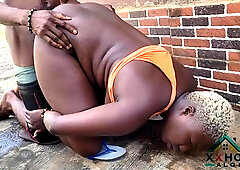 African Outdoors - Big tits