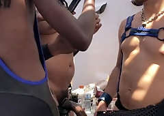 Outdoor Public Plow - Sans A Condom - everyone Gets a Turn