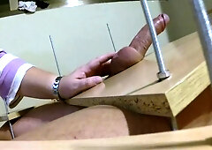 Verified Amateurs - Amateur Bdsm Femdom Handjob With Feet Tickling