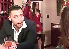 Sexy girl, Abella Danger went to a local bar to find a guy who would fuck her