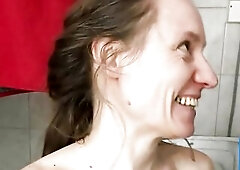 What a nice couple of breasts to play with, suck and cum over, this babe makes me jerk off and cum a lot!