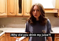 My Angry Roommate Turned into a Cutie after My Dick.