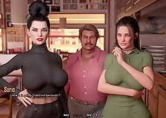 Hot threesome with stepmom and stepaunt - Santa County life is wild!