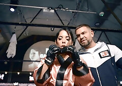 Uncaged trailer: Megan Fiore & Danny D take on big tit babes in a hardcore wrestling match!