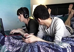 Horny Sex Clip Homosexual Brunette Exotic Will Enslaves Your Mind