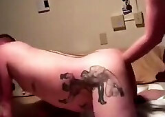 Pig gets good fisting and fucking