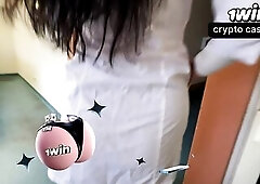 The Nasty Nurse’s «Peculiar Shower Therapy»