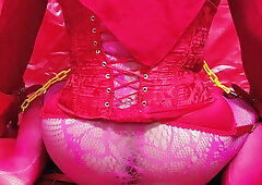 ElisyaHijabdoll Taut Penetrate Culo With Fake Penis Steaming Part ten