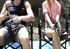 Anal moments at the lake with my Stepdad!