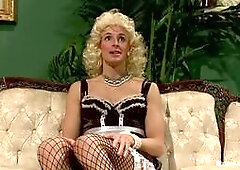 Mistress makes slave femdom girl