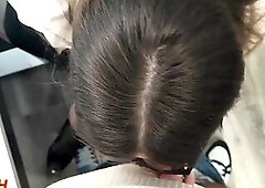 My Breasty Golden-haired Boss Suggests Me Cash to Suck My Weenie in the Office