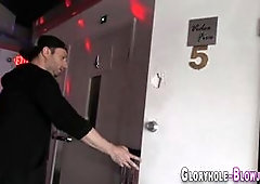 Gloryhole Babe Gets Cum Creampied