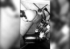 urethral insertion with ball ramrod of different sizes