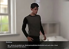 Summer Vacation - College Jock Peter Tries to Suck His First Cock