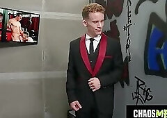 CHAOS MEN - Jock Dylans Dirty Fantasy Comes True - Used Hard at the Gloryhole