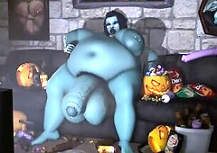 Fatty Soria's Stuffed Abdomen