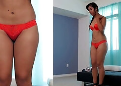 Amateur teen porsha solo action