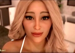 Three-dimensional FapHouse closet fun with animated action