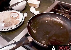 DEVILS TRANSSEXUALS - 2 Sexy Trans Are Having A Blast Banging Every Other's Constricted Butt