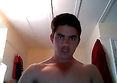 Young dicksmith trying not to make too much of a mess