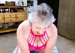 Im hawt A.F. in this sexy pink bodystocking and reading my Jerkoff Instruction Script I wrote. Teasing and giving exact directions, about speed, tight
