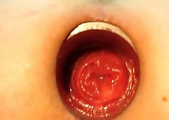 Fistlover big rose deep in my ass