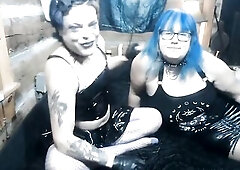 (Part 1)  Hawt Translesbian action, oral-sex, anal, SADOMASOCHISM, Underware