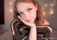 Dive into a wild passionate cute beauty's intimate homemade charm