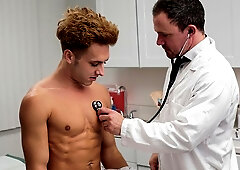 Cameron Basinger bottoms for daddy doctor Jesse Zeppelin