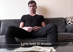 Debt Dandy - Shy Czech guy friend sexy dancing sex tape